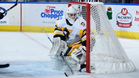 Jurusik posts 28-save shutout in AHL debut with Wilkes-Barre taken at PPG Paints Arena (Penguins)